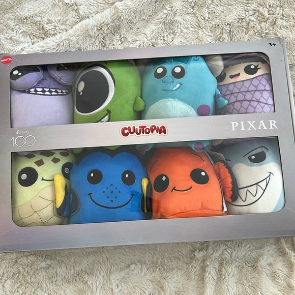 Disney / Pixar Cuutopia Pixar Plush 8-Pack - Picture 1 of 2